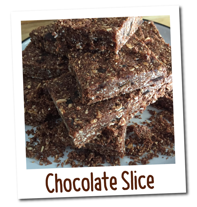Eat Well Cookbook - Chocolate Slice